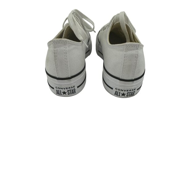 Converse Chuck Taylor All Star Lift Platform Canvas Sneakers White Size 8 Womens - Picture 7 of 13